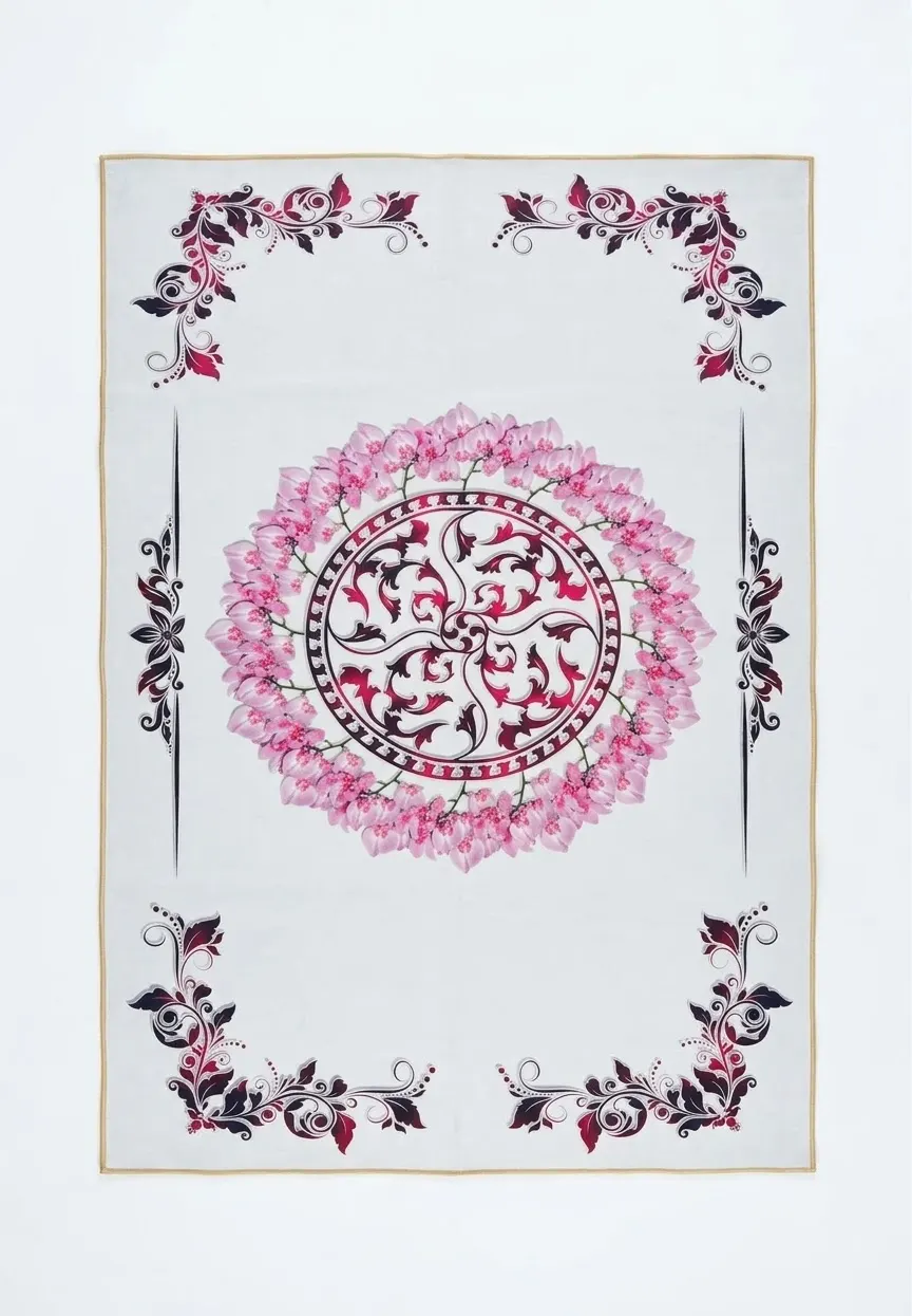 Tapete Mandala Rosé, foto 2 de 6